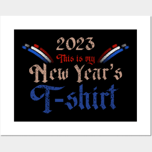 NEW YEAR 2023 Posters and Art